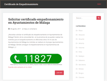 Tablet Screenshot of empadronamiento.net